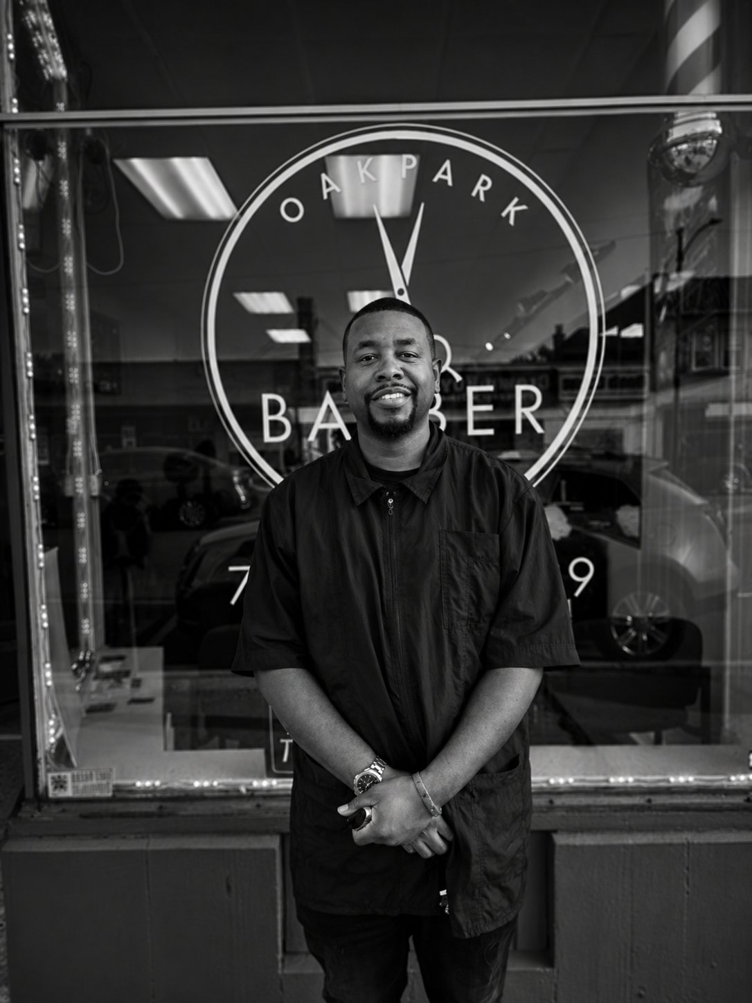 Curtis Dyer at Oak Park Barber Salon